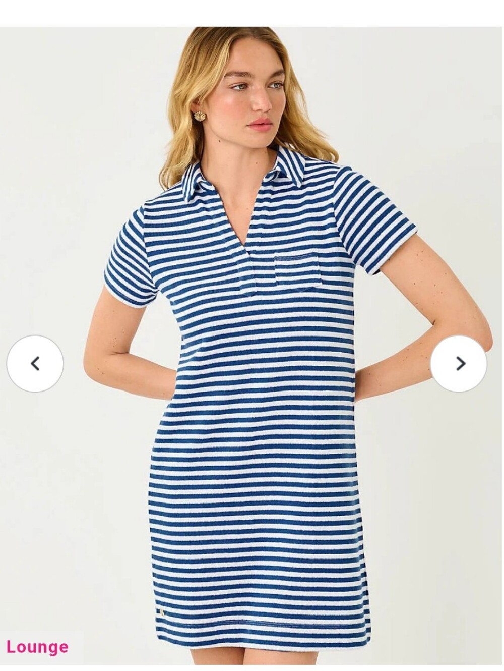 Lilly Pulitzer Nwot Dune Upf 50+ Dress Sz Large
